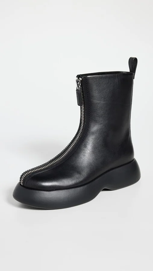 3.1 Phillip Lim Mercer Zip Combat Boots - Image 2