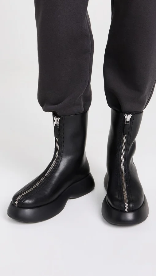 3.1 Phillip Lim Mercer Zip Combat Boots - Image 5