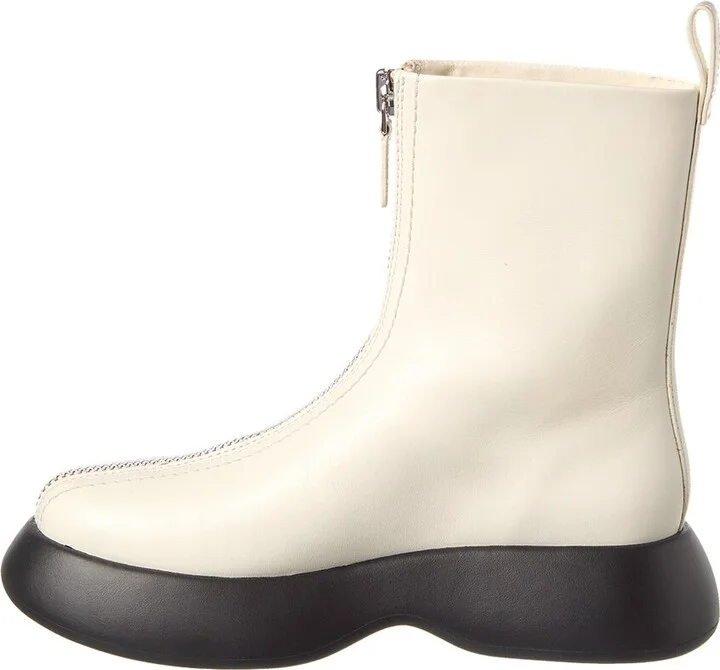 3.1 Phillip Lim Mercer Zip Leather Combat Boot - Image 2
