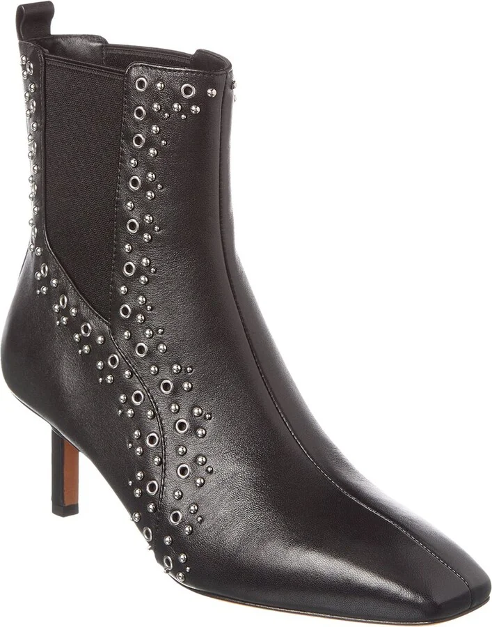 3.1 Phillip Lim Nell Mid-Calf Leather Bootie