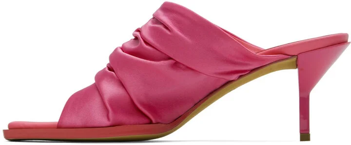 3.1 Phillip Lim Pink Georgia Heeled Sandals - Image 3