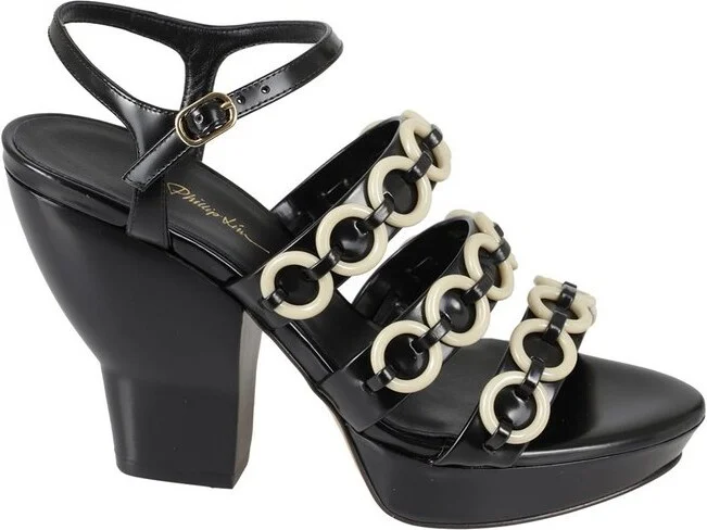 3.1 Phillip Lim Salma Open Toe Platform Sandals