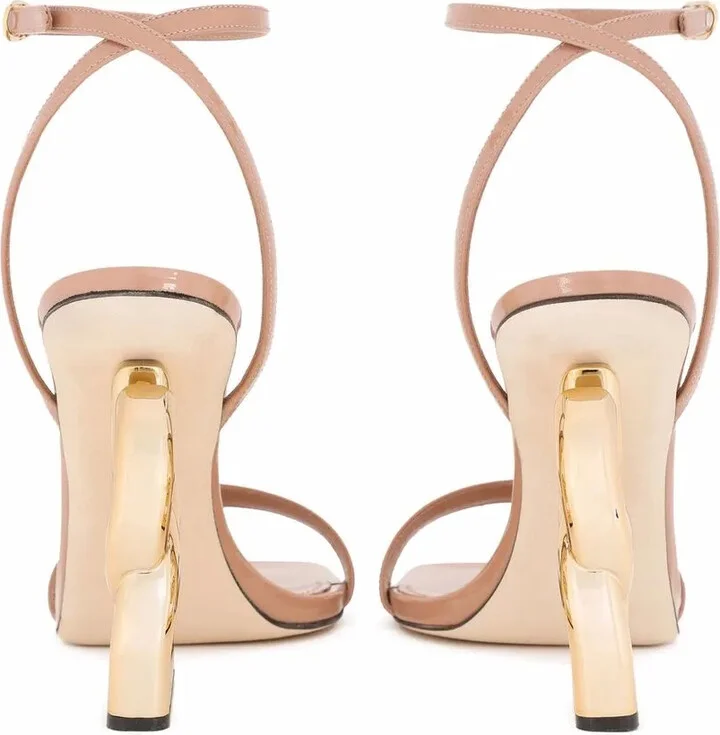 3.5 105mm Patent Leather Sandals - Image 3