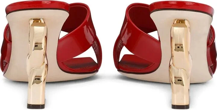 3.5 75mm Patent Leather Mules - Image 3