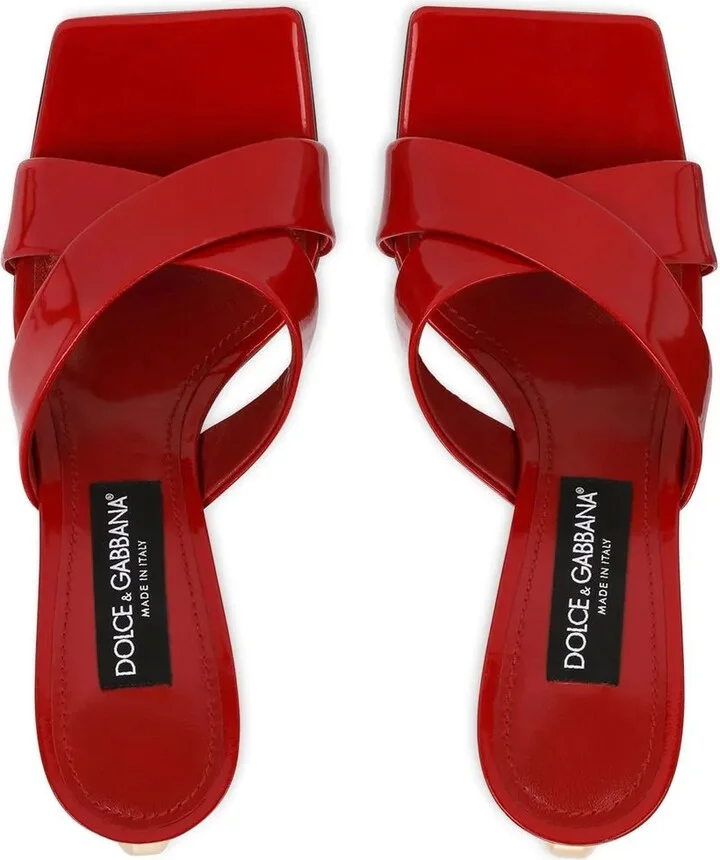 3.5 75mm Patent Leather Mules - Image 4