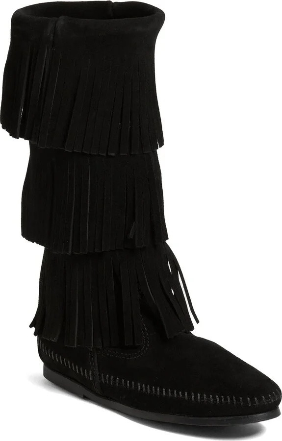 3-Layer Fringe Boot