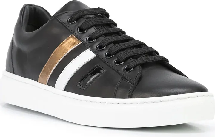 3 Stripe & Your Out leather sneakers - Image 2