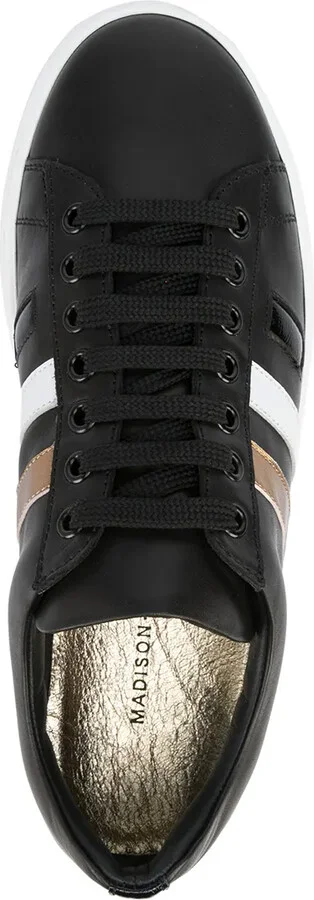 3 Stripe & Your Out leather sneakers - Image 4