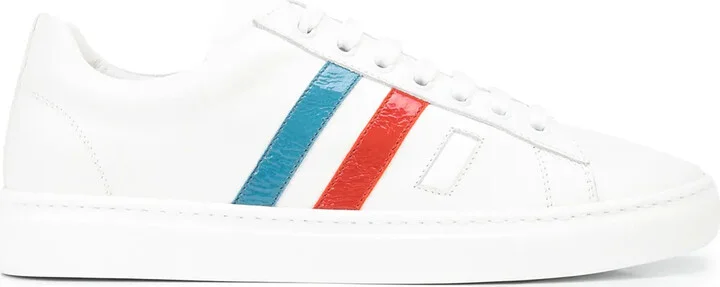 3 Stripe & Your Out leather sneakers