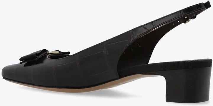 30 Iconic Bow Slingback Pumps - Image 2