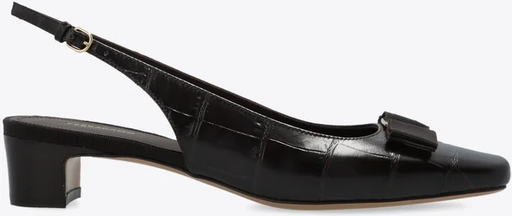30 Iconic Bow Slingback Pumps