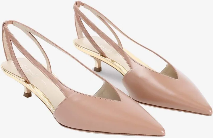 30 Pointed Leather Pumps - Image 2