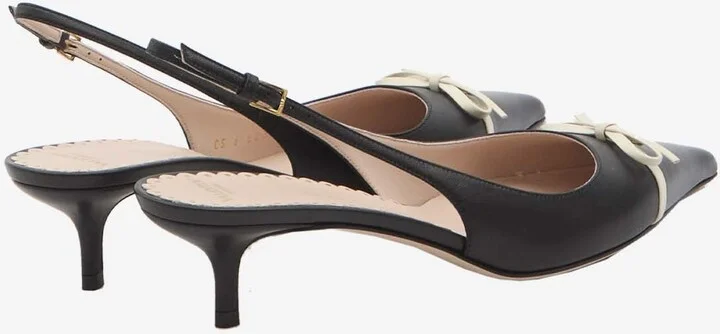30 VLogo Leather Pumps - Image 2