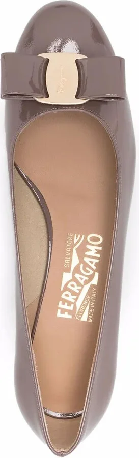 30mm Bow-Detail Block-Heel Pumps - Image 4