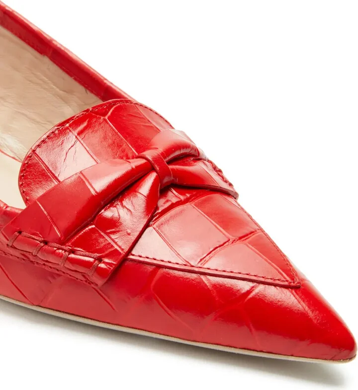 30mm Bow Slingback Pumps - Image 4