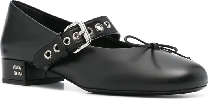 30mm Buckle-Strap Pumps - Image 2