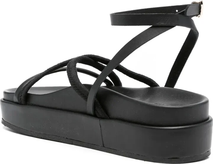 30mm Crossover Platform Sandals - Image 3
