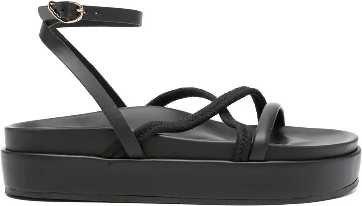 30mm Crossover Platform Sandals