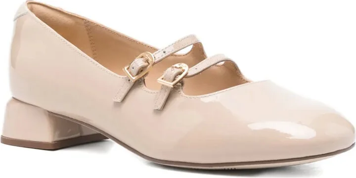 30mm Daiss buckled block-heel pumps - Image 2