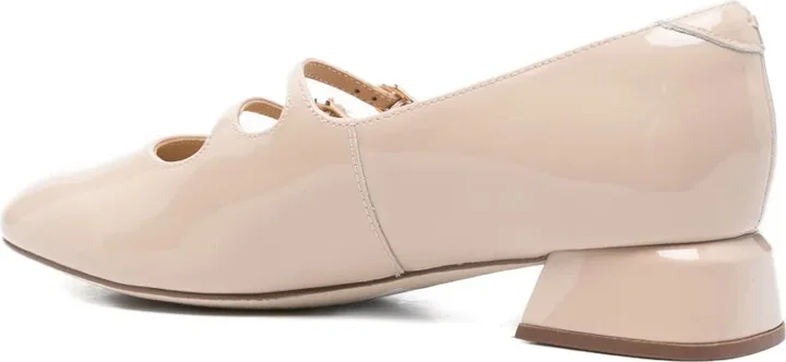 30mm Daiss buckled block-heel pumps - Image 3