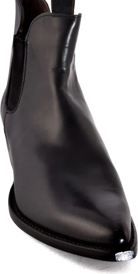 30mm Elastic-Insert Pointed-Toe Boots - Image 3