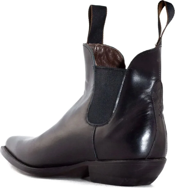 30mm Elastic-Insert Pointed-Toe Boots - Image 4
