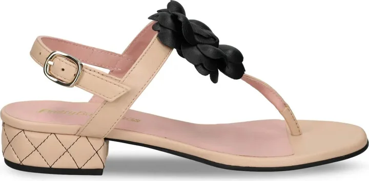 30mm Flower-Detailing Sandals