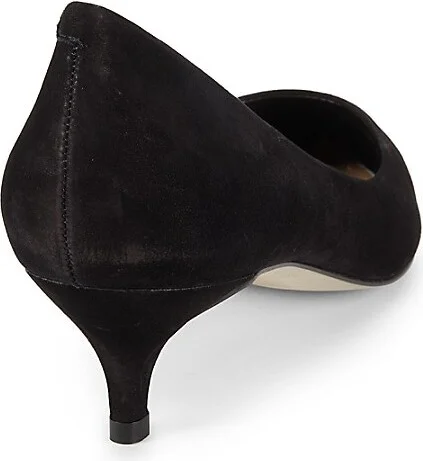 30MM Kitten-Heel Leather Pumps - Image 3