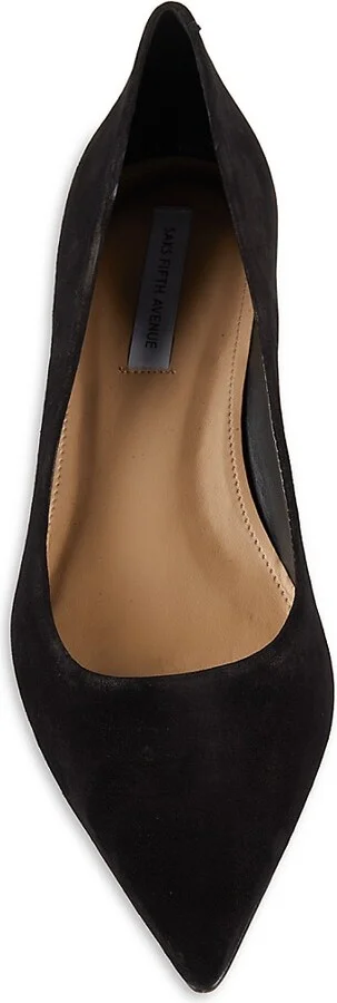 30MM Kitten-Heel Leather Pumps - Image 5