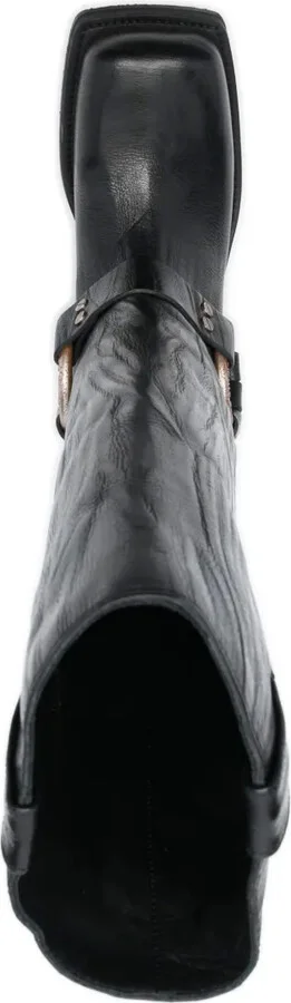 30mm Knee-High Leather Boots - Image 4