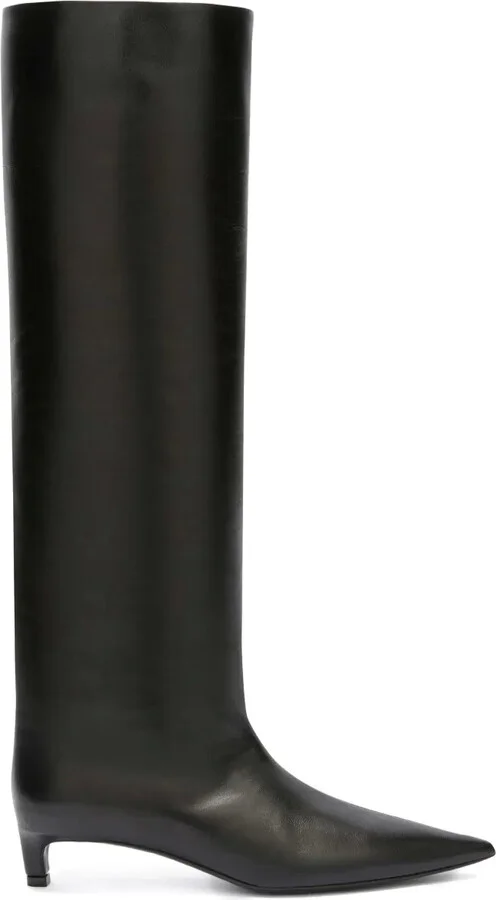 30mm Knee-High Leather Boots