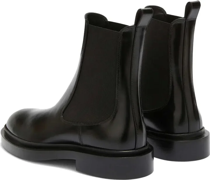 30mm Leather Ankle Boots - Image 3