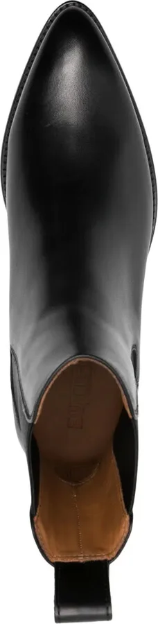 30mm Leather Ankle Boots - Image 4