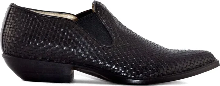 30mm Leather Ankle Boots