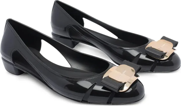 30mm Leather Ballet Flats - Image 2