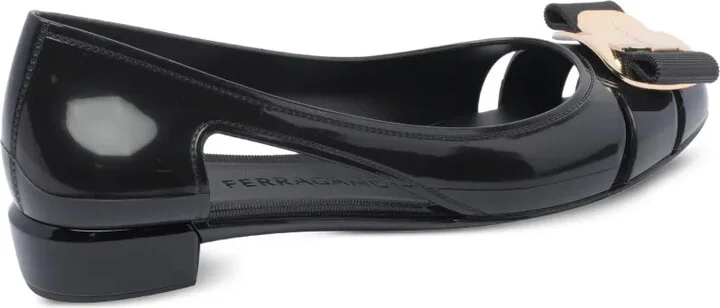 30mm Leather Ballet Flats - Image 3