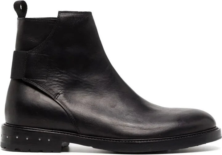 30mm Leather Boots