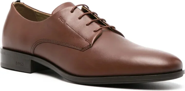 30mm Leather Derby Shoes - Image 2