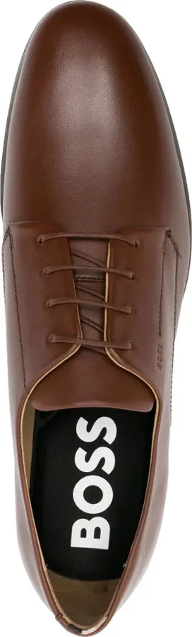 30mm Leather Derby Shoes - Image 4