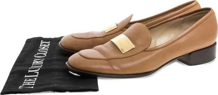 30mm Leather Loafers - Image 5