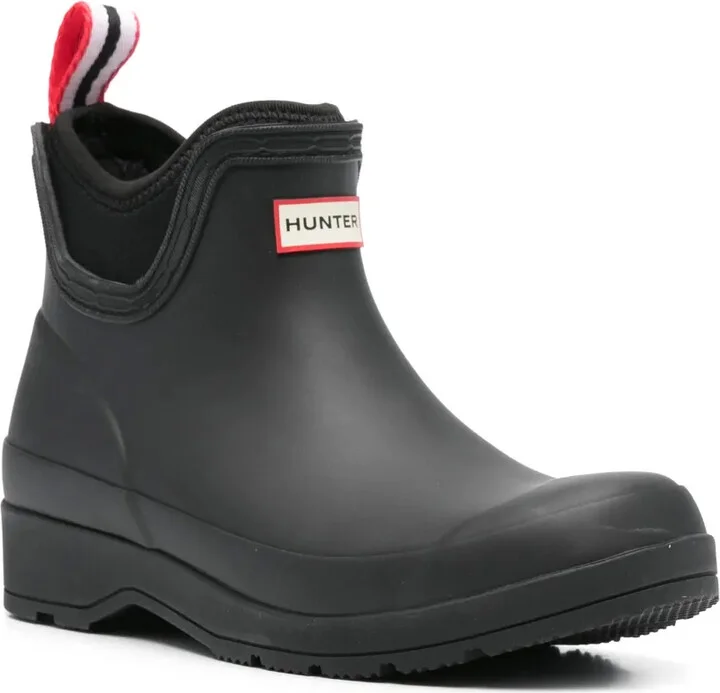 30mm Logo-Patch Ankle Rain Boots - Image 2