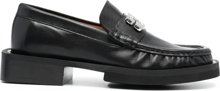 30mm Logo-Plaque Loafers