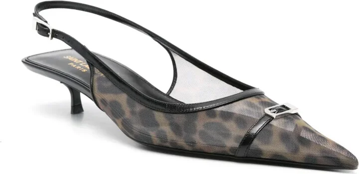 30mm Oxalis slingback pumps - Image 2