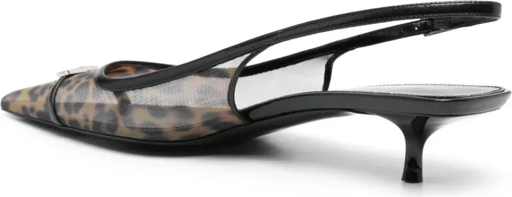 30mm Oxalis slingback pumps - Image 3