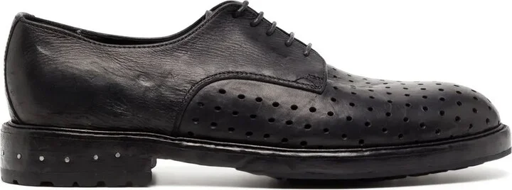 30mm Perforated Leather Derby Shoes