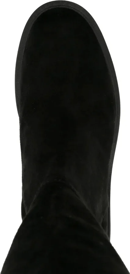 30mm Round-Toe Leather Boots - Image 4