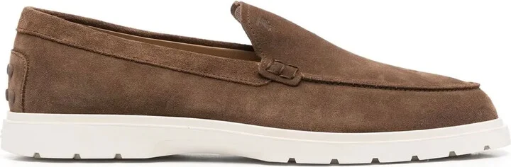 30mm Slip-On Suede Loafers