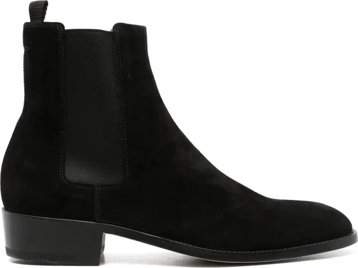 30mm suede Chelsea boots
