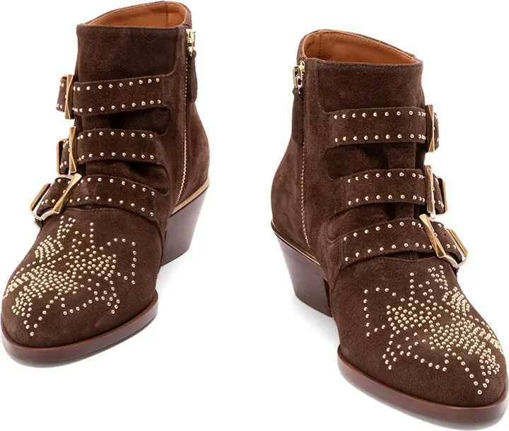 30mm Susanna studded buckle ankle boots - Image 2