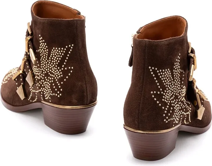 30mm Susanna studded buckle ankle boots - Image 3